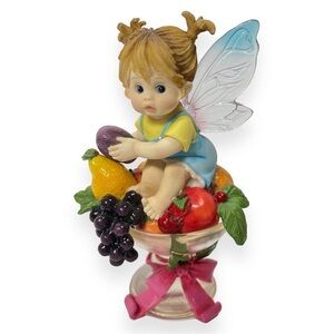 Enesco My‎ Little Kitchen Fairies Sugar Plum Fairie Fairy Figurine 2004 117858